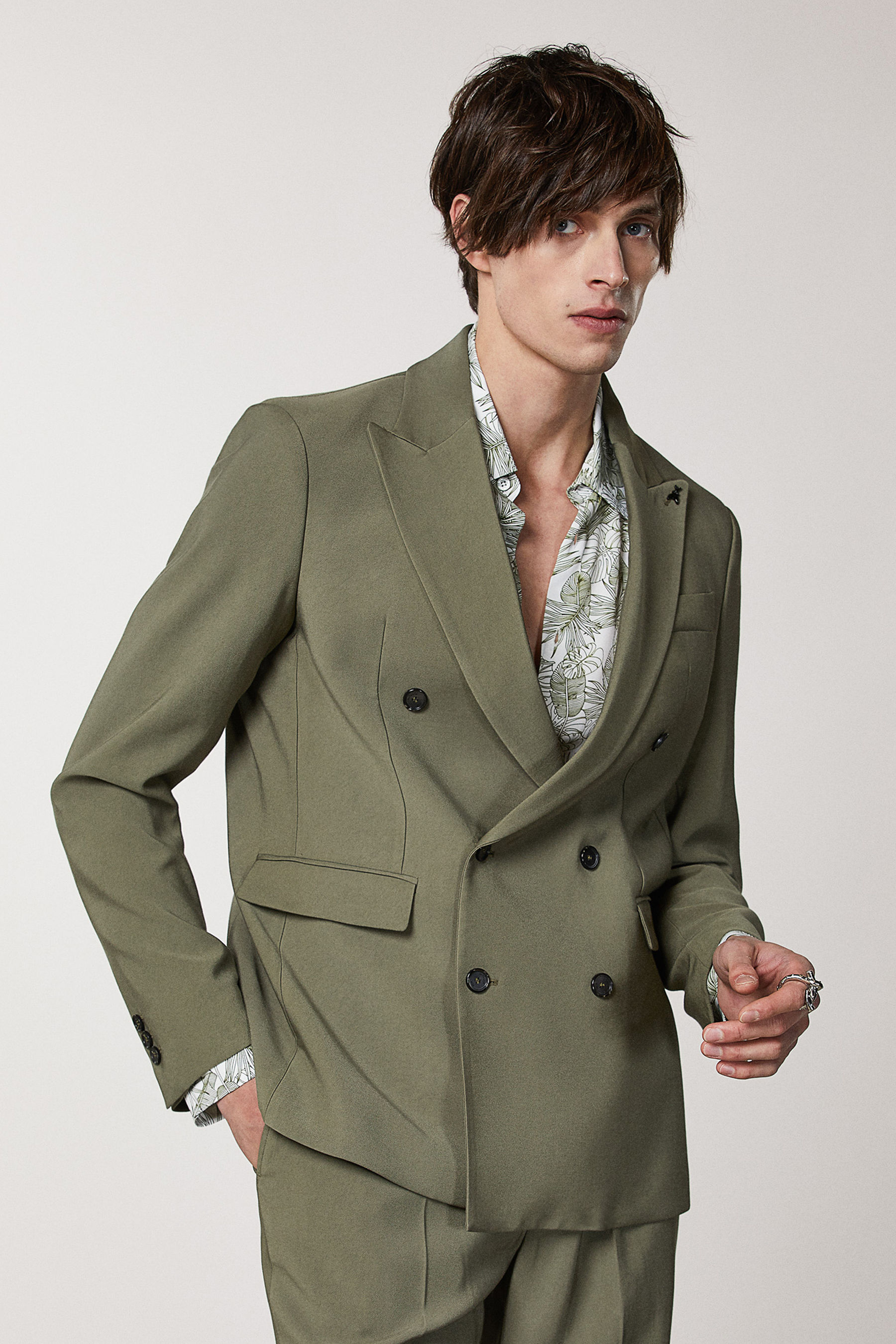 【2022SS】Double Breasted Twill Blazer