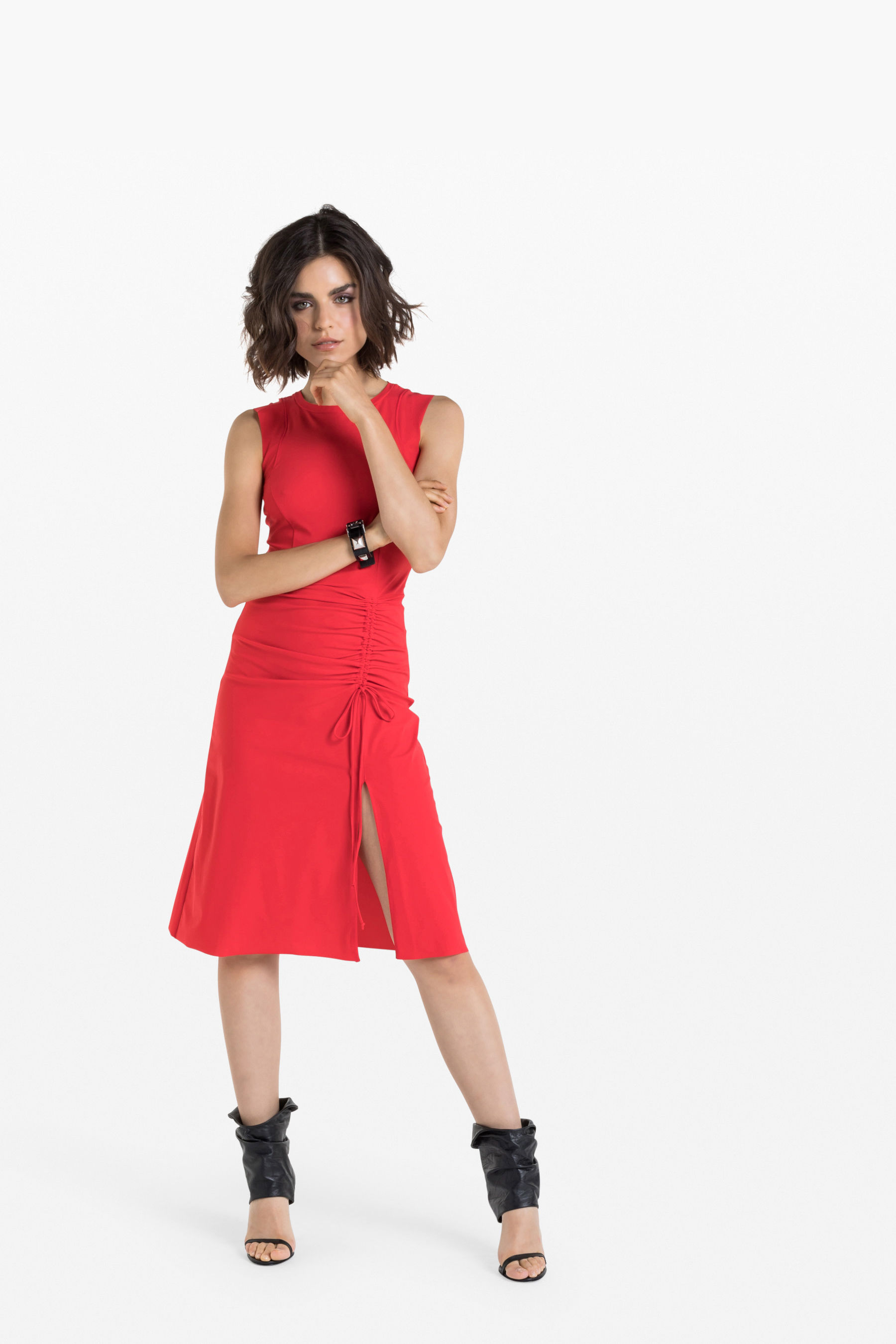 patrizia pepe red dress