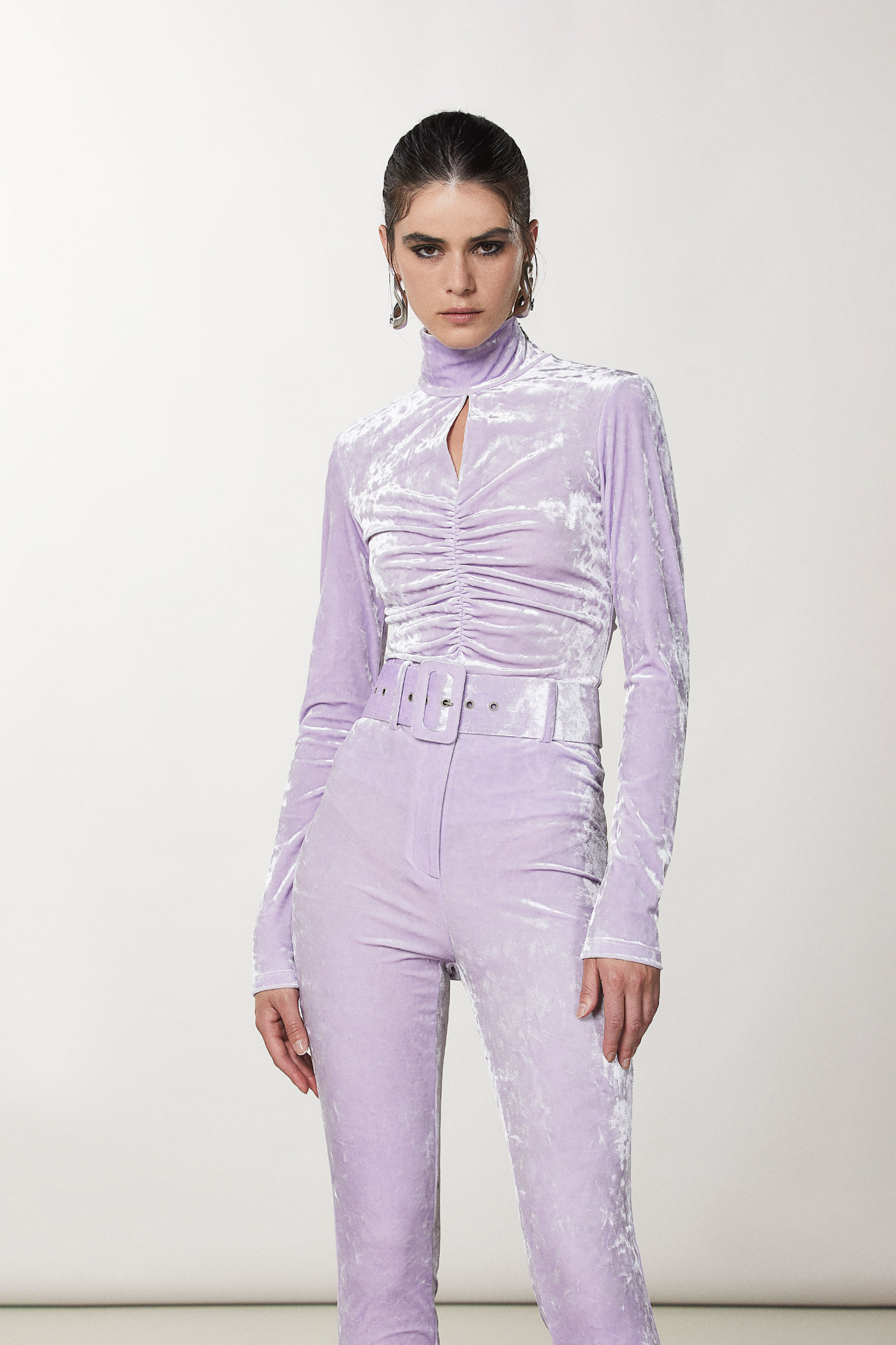 VELVET CRUISE Lavender | Pants | SESSÙN Official website