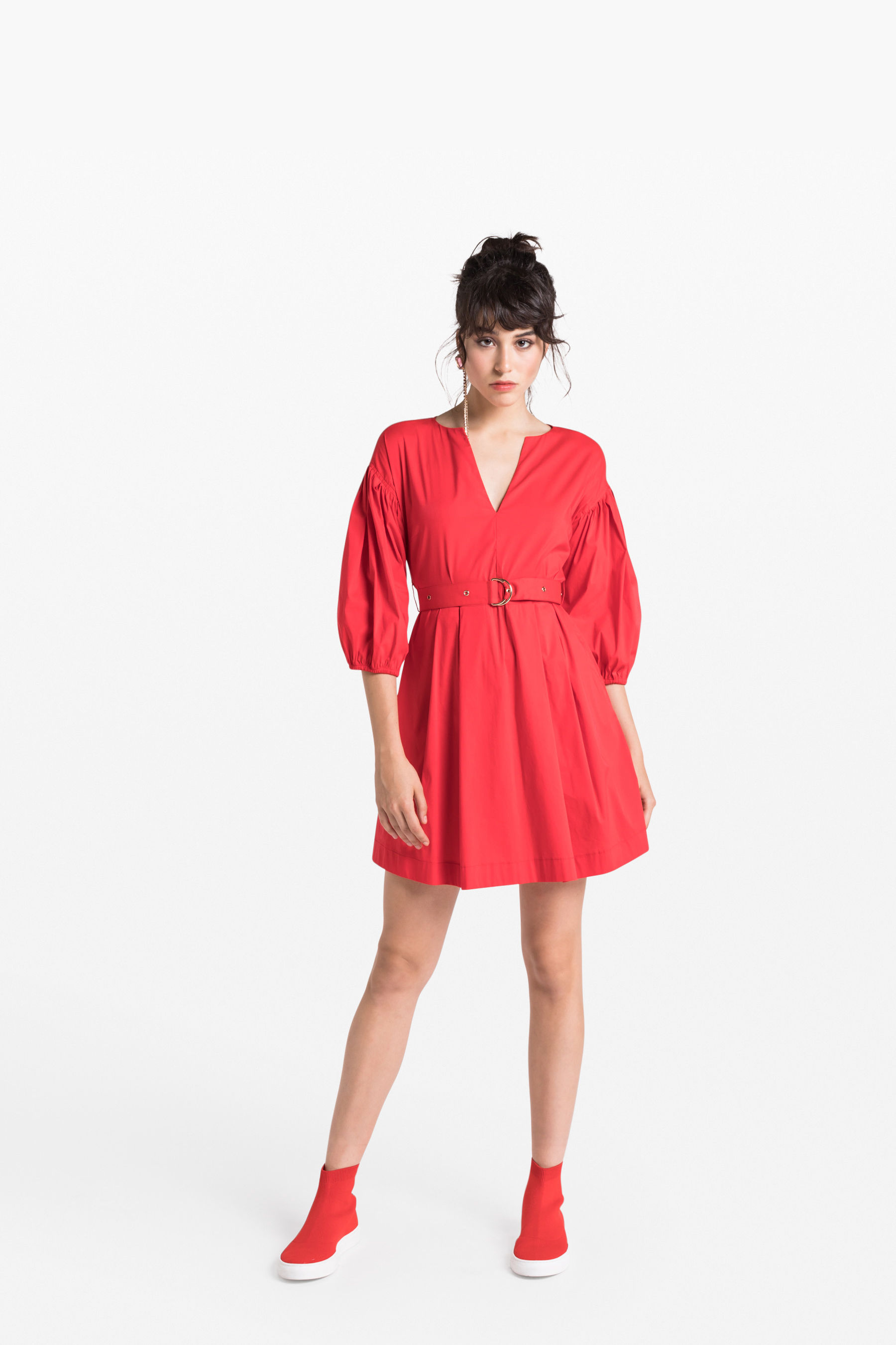 patrizia pepe red dress